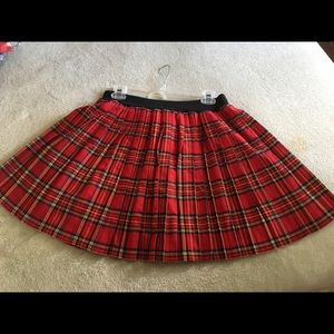 Plaid skirt